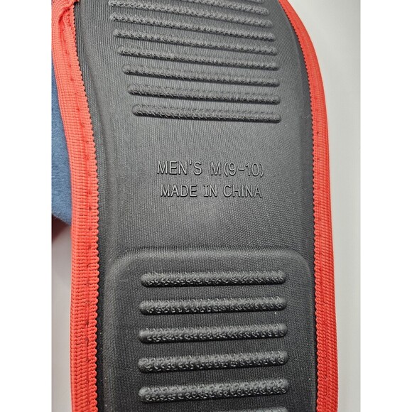 New England Patriots NFL American Football Logo Mens Slide Slippers SZ M NWT - Picture 7 of 8